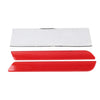 Harley Road Glide FLTRX Red Reflectors Saddle Bag Latch Covers (2014+)