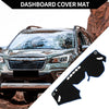 Subaru Forester 2018-2024 Black Blue 1 Set Dashboard Cover Mat