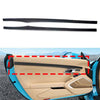 718 911 981 Porsche Boxster Cayman Turbo GT4 Real Carbon Door Panel Strips