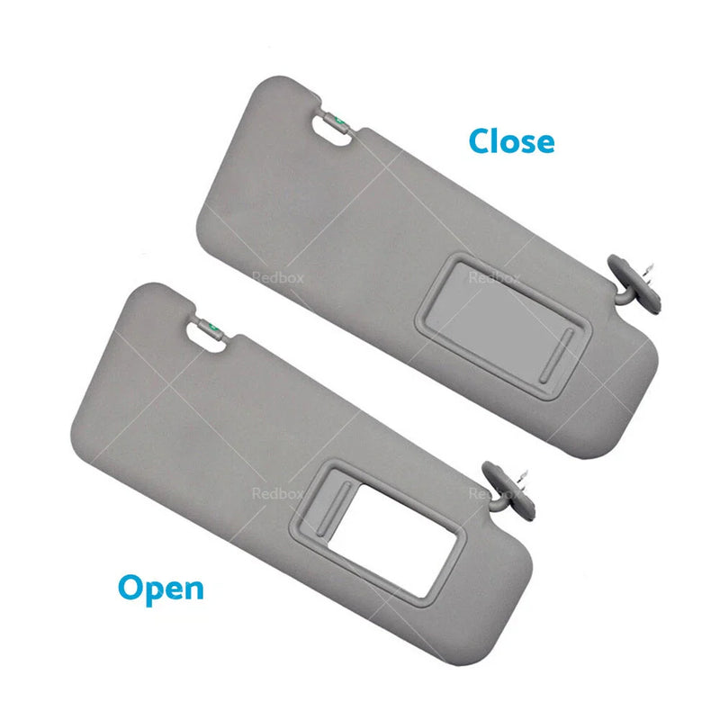 Toyota Kluger Highlander Right Side Gray Sun Visor (2008-2013)