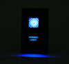 Dual LED Laser Etched Awning Light Rocker Switch