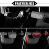 Toyota Rav4 (2019-2023) Red Aluminum Rubber Gas Brake Footrest Pedal Cover