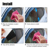 Nissan Altima 8 Pcs Car Door Cover Trim Pillar Stickers (2013-2018)