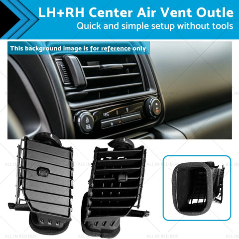 Toyota Hilux Ute MK6 MK7 Vigo LH & RH Center Air Vent Outlets (2005-2014)