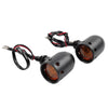 Universal 11 LEDs Black Retro Motor Turn Signal Lights