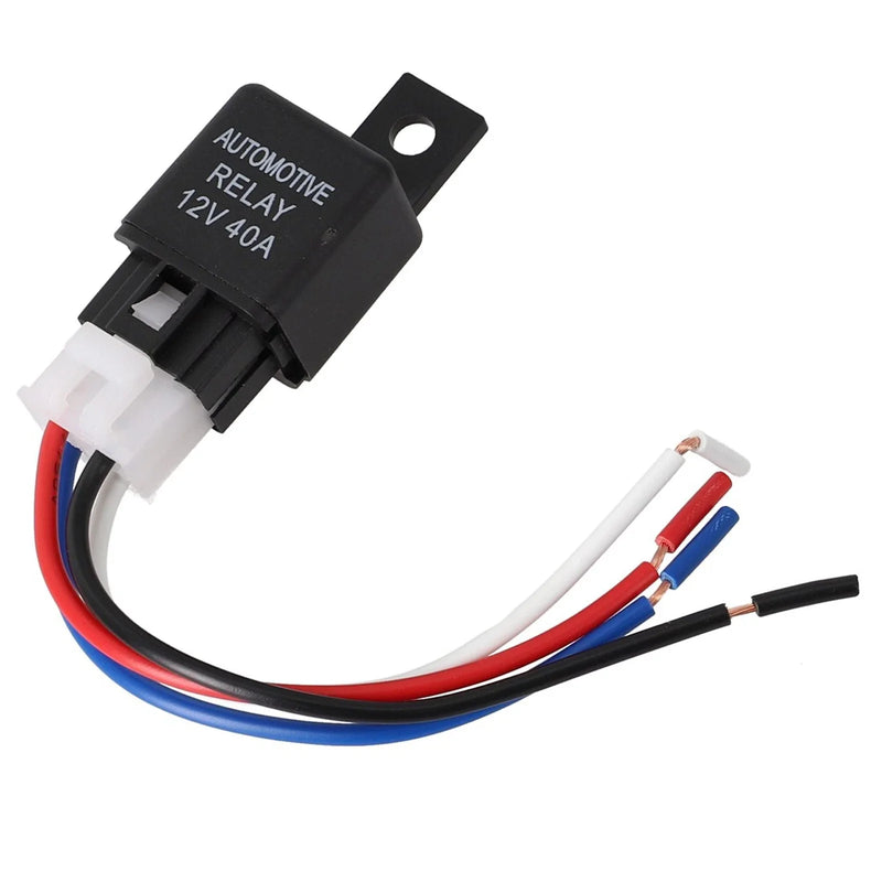 Efficient Automotive Van Boat Bike HID Headlights Relay 12V
