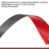 Hyundai Sonata YF 2010-2014 Carbon Fiber Black Door Pillar Window Trim