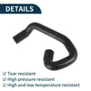 Volvo S40 (2005-2012) Rubber Black 1 Pcs Radiator Hose Sewer Pipe