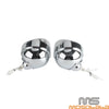 Harley Electra Glide, Road King, Street Glide 4.5" Brim Trim Cover Fog Lights