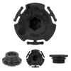 BMW 320i 328i 528i 3 x Engine Oil Drain Plug ABS Black (2012-2016)