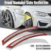 BMW F15 F85 White Car Front Bumper Reflector