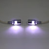 Motorcycle Universal Chrome 12V LED License Plate Light Lamp