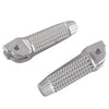 BMW K1300S K1300R F800R Front Silver Footrests Pegs (2005-2013)