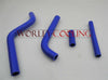 YAMAHA YZ125 BLUE silicone radiator hose (1996-2001)