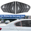 BMW 5-Series Carbon Look Rear Side Window Louver Vent Cover (2011–2017)