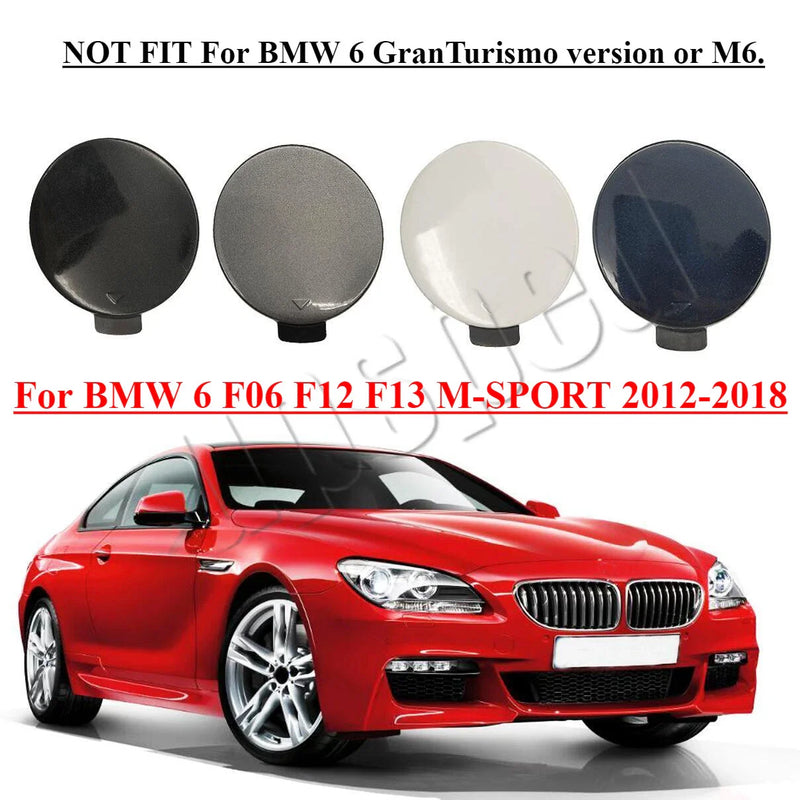 BMW 6 Series Front Bumper Tow Hook Eye Cover Cap (2012–2018)