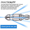Pressure Washer - Drain Cleaning Sewer Jetter Nozzle 1/4"