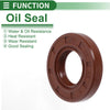 Make Model Oil Seal 22x42x8mm Brown FKM Seal Ring