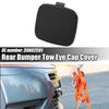 Volvo S60 (2011-2018) Black Rear Bumper Tow Hook Eye Cap Cover