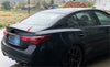 Infiniti Q50 Sedan 4DR Glossy Black Rear Spoiler ER Eau Style Wing (2014-2024)
