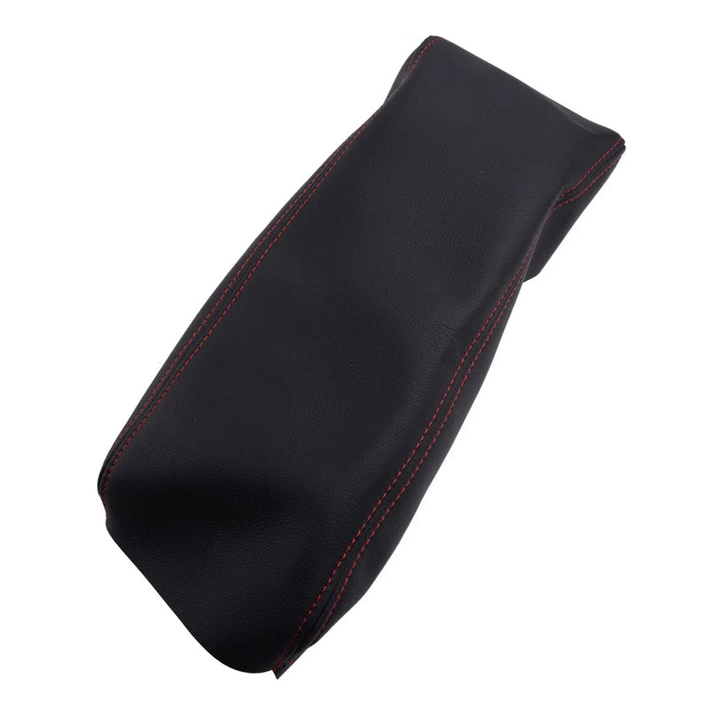 Toyota Prius (2004-2009) Black Leather Center Console Lid Armrest Cover
