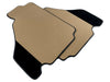 Ferrari F430 Carpet with Alcantara Leather Beige Floor Mats (2004-2009)