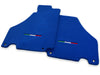Ferrari 360 Modena LHD with Emblem Blue Carpets Floor Mats Set (2000-2005)