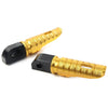 Street Scrambler 900 T100 T120 Gold Aluminum Rear Footrests (2016-2023)