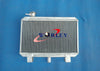 YAMAHA TZ750 Aluminum Radiator (1975-1978)
