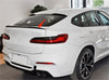 BMW X4 G02 Rear Boot Unpainted Spoiler Wing Lip (2019-2022)