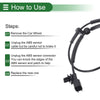 Ford EcoSport (2019-2020) 1 x Sensor ABS Wheel Speed Sensor