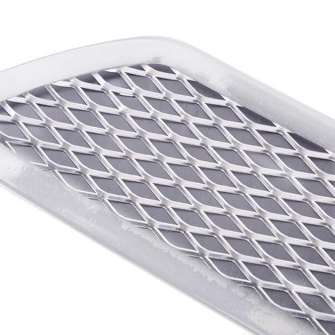 Car Universal White Rear Bumper Diffuser with Exhaust Tip