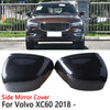 Volvo XC60 Carbon Fiber Look Side Door Mirror Cover Caps (2018-2021)