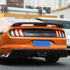 Ford Mustang ABS Matte Black Rear Boot Wing Trunk Lip Spoiler (2015-2022)