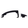 Outer Door Handle Matte Black Set 4 Fits Ford Ranger Mazda BT-50 Pro 2012-18 D06