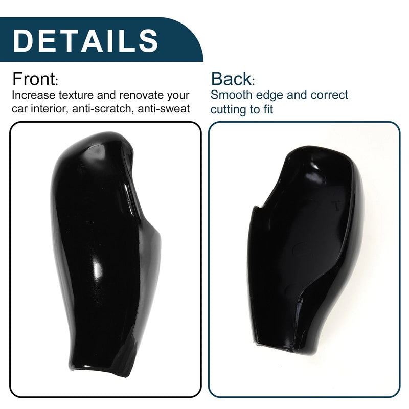 BMW 5 / 6 / 7 Series Black Gear Shift Knob Covers Decal