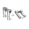 Harley Softail Fatboy Dyna Low Rider Chrome 4" Handlebar Riser 1.25" Bar