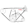 Nissan Patrol GQ Y60 Y61 TD42 V-Belt Tensioner & A/C Fan Belt
