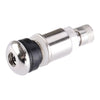 Car & Truck 4pcs Stainless Steel Tire Valve Stems with Dust Caps