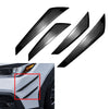 Subaru WRX STI Glossy Black Front Bumper Side Air Vent Trim (2022-2025)
