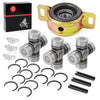 Polaris PWC Front Rear Propeller Shaft Bearing Carrier U-Joint