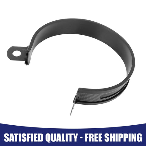 Universal Motorcycle 94mm Exhaust Down Pipe Clamp Bracket Fastener