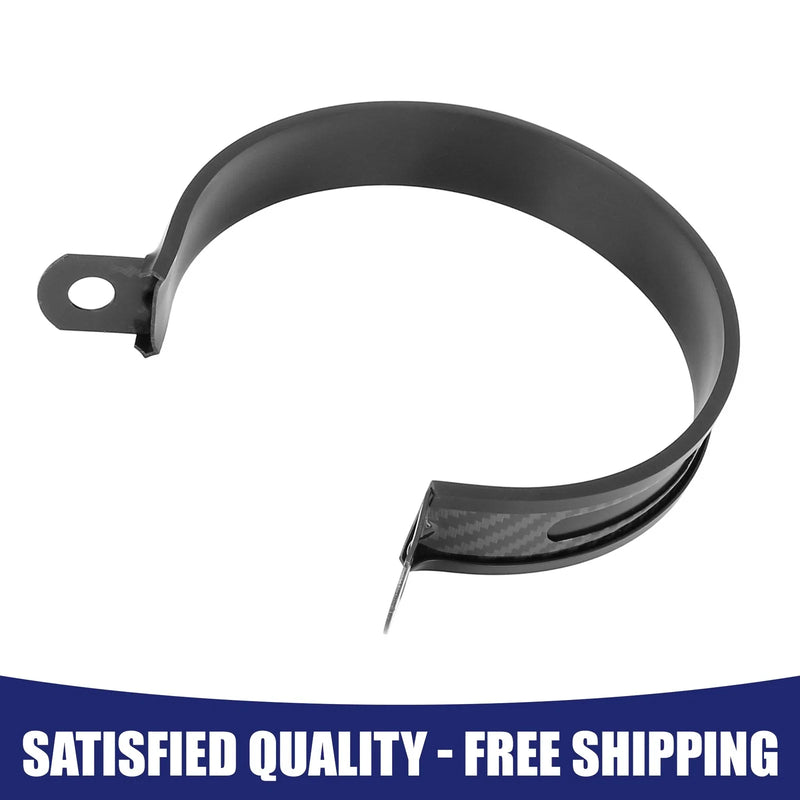 Universal Motorcycle 94mm Exhaust Down Pipe Clamp Bracket Fastener