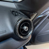 Mazda MX-5 (2016-2023) Carbon Fiber 3 x Interior Dash Air Vent Frame Trim