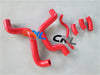 Suzuki SV650 SV-650 Red Silicone Radiator Hose Kit (2003-2023)