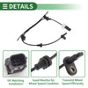 Honda Jade Fr1 ABS Wheel Speed Sensor (2013-2018)