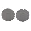 Harley Touring (2014-2023) Black Mesh Rear Speaker Grill Covers