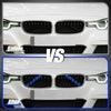 BMW 5 / 6 / 7 Series ABS Front Grille Trim Strips Cover Decor Blue