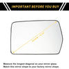 Ford F-150 Non-Heated Left Side Mirror Glass (2004-2010)