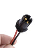 Car 4 x 12V Light Bulb Socket Harness Pigtail Plug Connector Adapter